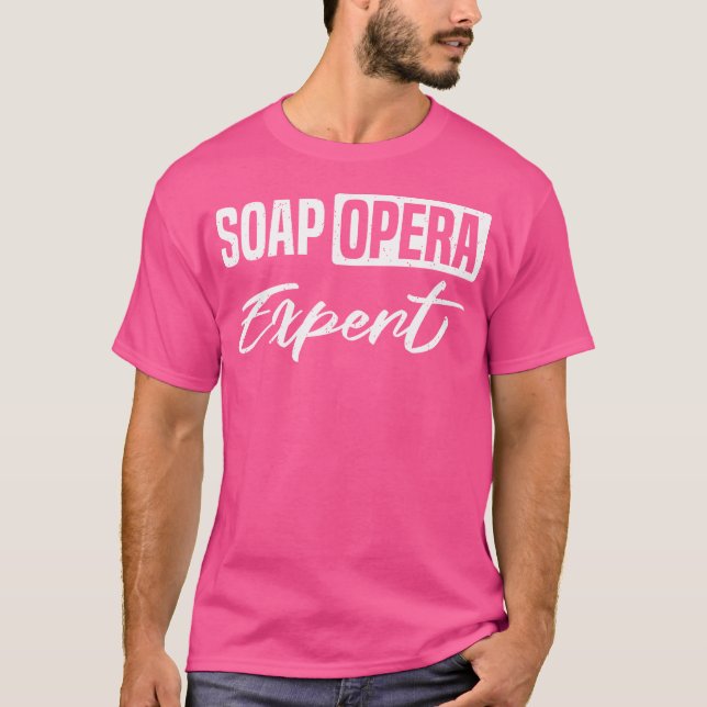 Tvåap Opera Expert Telenovela T Shirt (Framsida)