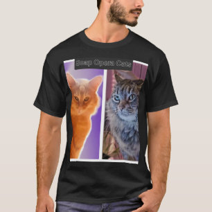 Tvåap opera-katter t shirt