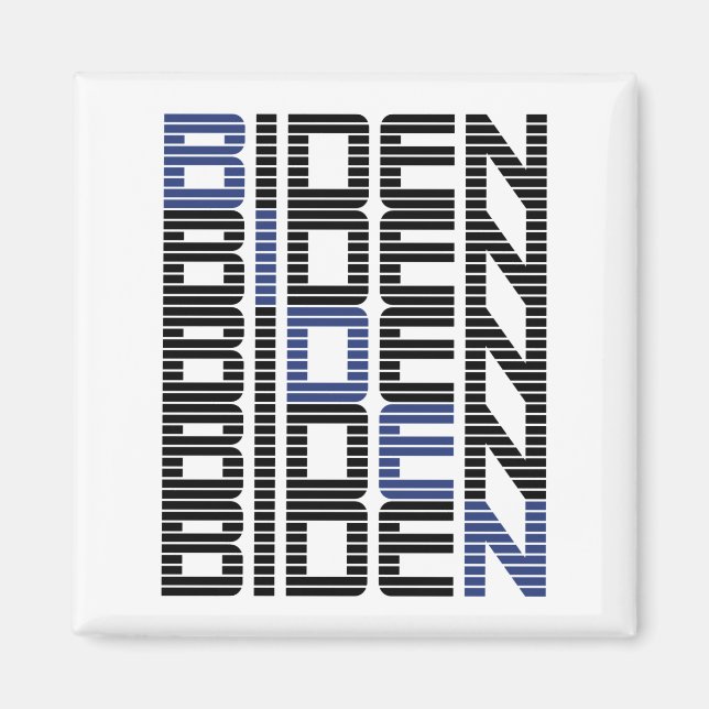 tvådelade textstaplar magnet (Framsidan)