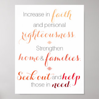 Tvåfaldigt hjälpsamfundsmål poster