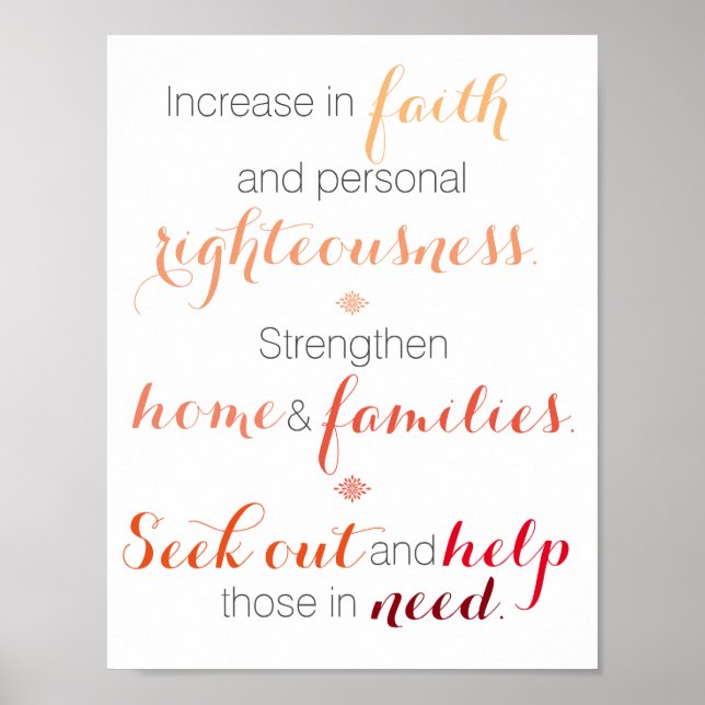 Tvåfaldigt hjälpsamfundsmål poster (Framsidan)