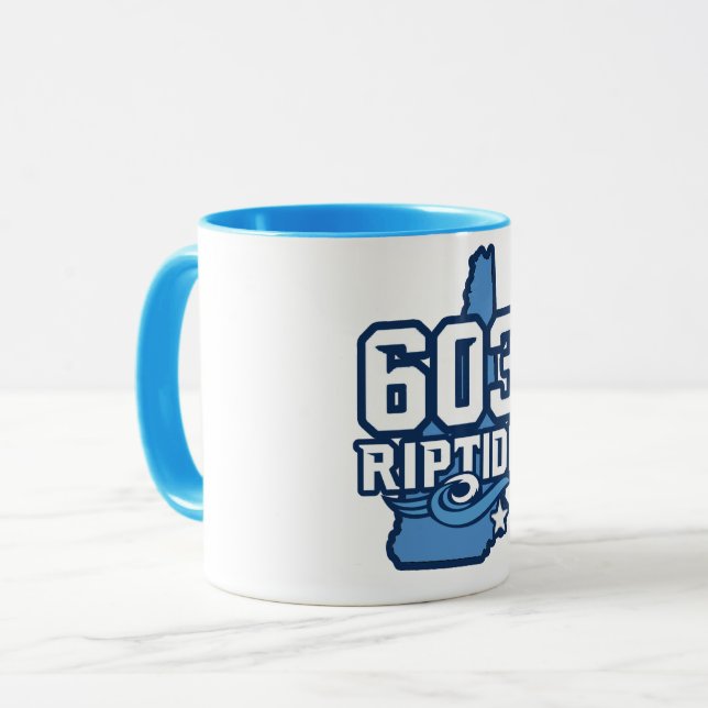 Tvåfärgad kaffe Mugg (Framsida vänster)