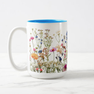 Tvåfärgad Mugg 15 oz (blå)
