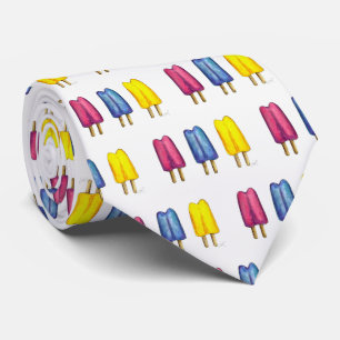 Tvåfärgad vattenfärgspopulation sommaris lolly slips