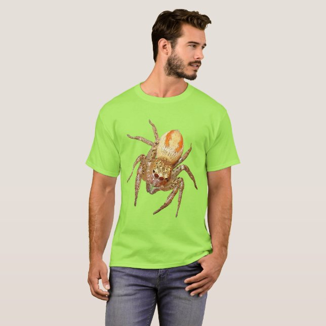 Tvåformad hoppande spindel (Maevia inclemens) T Shirt (Hel framsida)
