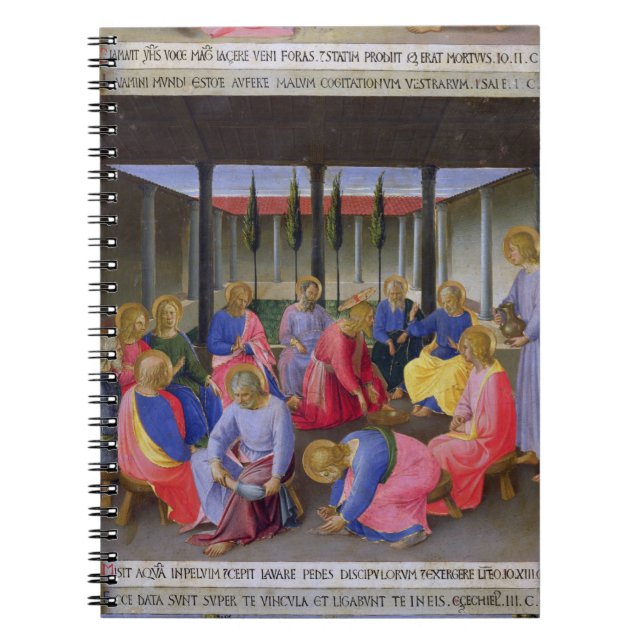 Tvagningen av foten, specificerar från nolla för anteckningsbok (Framsidan)