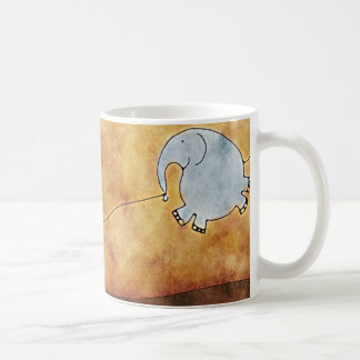Tvåna och elefanten kaffemugg