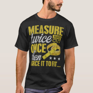 Tvångsåtgärd Twice och cut Gift animal ast T Shirt