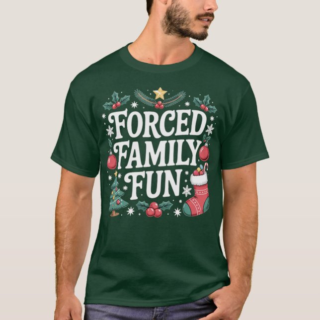 Tvångsfamiljens Roligt (2) T Shirt (Framsida)