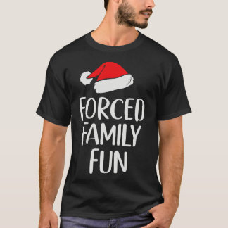 Tvångsfamiljens Roligt Sarkastic-jul T Shirt