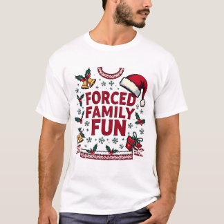 Tvångsfamiljens Roligt Sarkastic Vuxen Den roliga  T Shirt