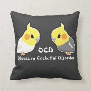 Tvångsmässig Cockatieloordning Kudde