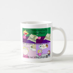 Tvångsmässig Compulsion. Kaffemugg