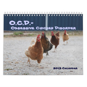 Tvångsmässig feg oordningkalender kalender