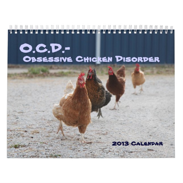 Tvångsmässig feg oordningkalender kalender (Omslag)