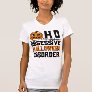 Tvångsmässig Halloween oordning Tee Shirt