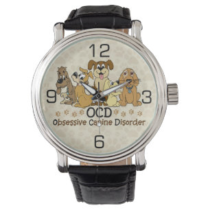 Tvångsmässig hund- oordning för OCD Armbandsur