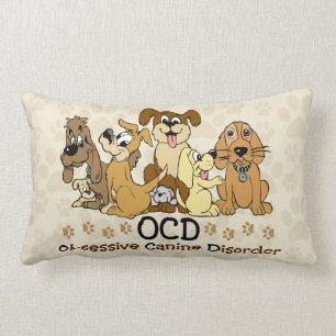Tvångsmässig hund- oordning för OCD Lumbarkudde