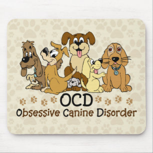 Tvångsmässig hund- oordning för OCD Musmatta