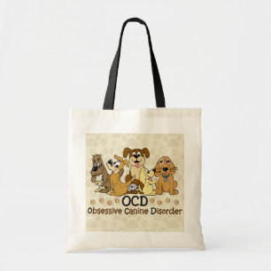 Tvångsmässig hund- oordning för OCD Tygkasse