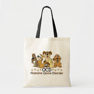 Tvångsmässig hund- oordning för OCD Tygkasse