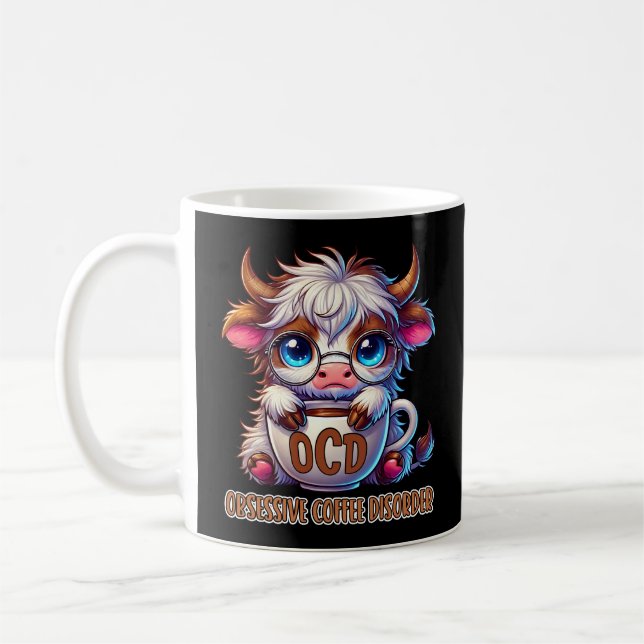 Tvångsmässig kaffestörning kaffemugg (Vänster)