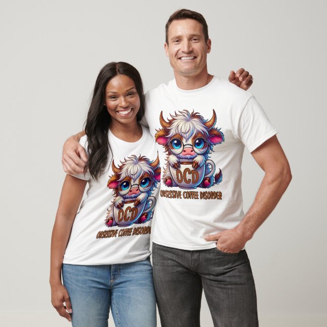 Tvångsmässig kaffestörning  t shirt (Unisex)