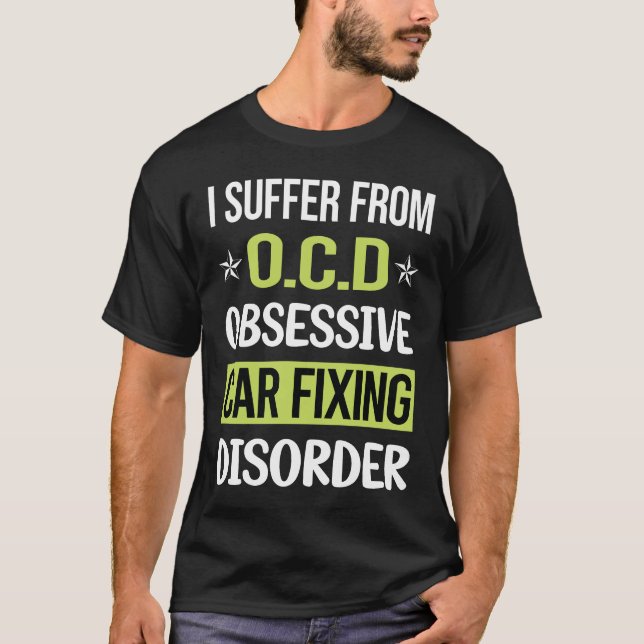 Tvångsmässig kärlek bilreparation t shirt (Framsida)