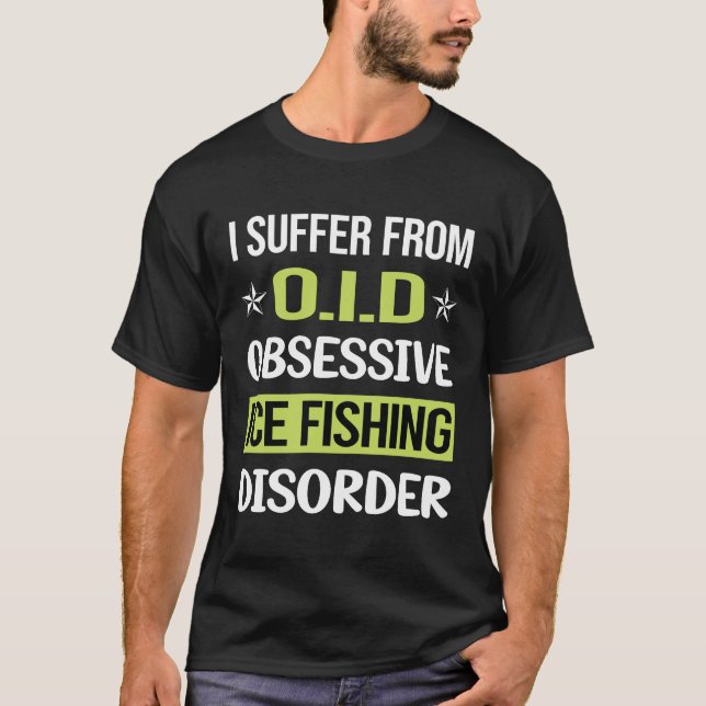 Tvångsmässig kärlek Isfiske T Shirt (Framsida)