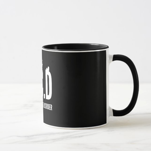 Tvångsmässig kattoordning mugg (Höger)