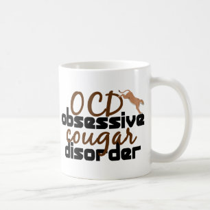 Tvångsmässig pumaoordning kaffemugg
