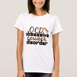 Tvångsmässig pumaoordning tee shirt