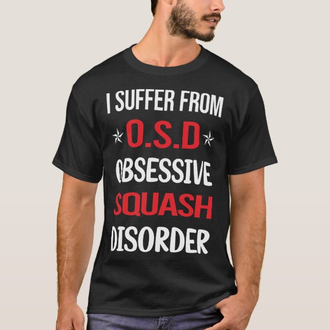 Tvångsmässig squash t shirt (Framsida)