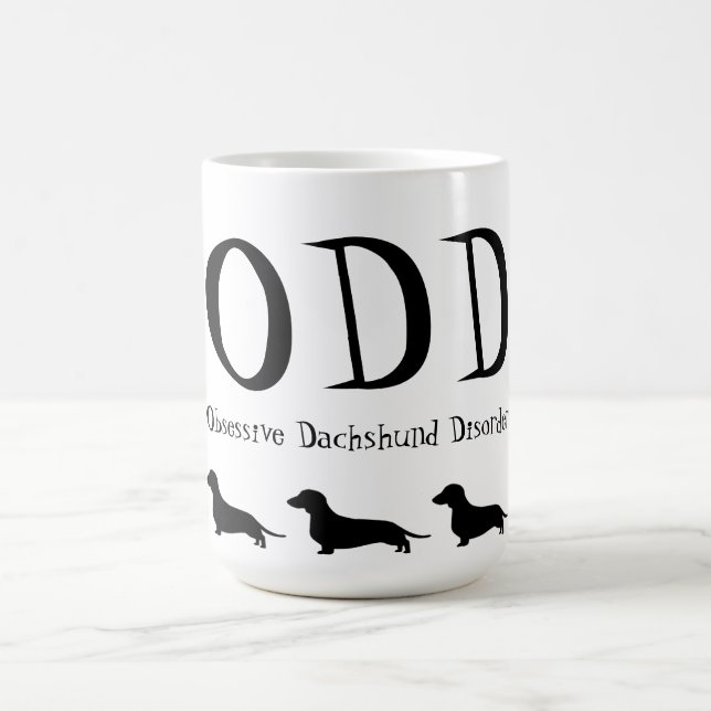 Tvångsmässig taxoordning kaffemugg (Center)