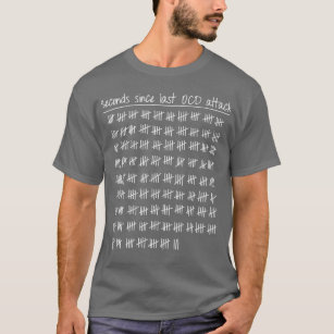 Tvångsmässig tvångsmässig etikett för oordning OCD T Shirt