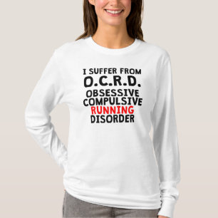 Tvångsmässig tvångsmässig rinnande oordning tee shirt