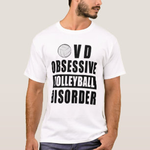Tvångsmässig volleybollstörning - Roligt citat T Shirt