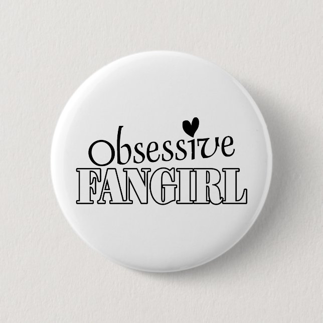 Tvångsmässiga Fangirl Knapp (Framsida)