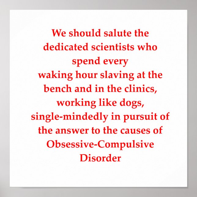 tvångsmässigt skämt poster (Framsidan)