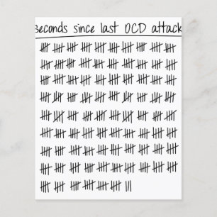 tvångssyndrom OCD tally Flygblad