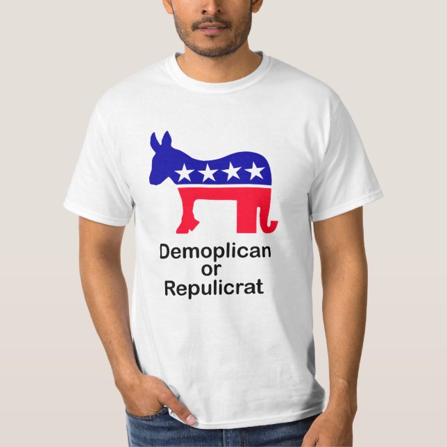 Tvåparti- djur tee shirt (Framsida)