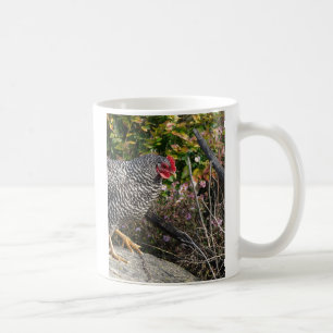 Tvärbandad Plymouth Rock höna Kaffemugg