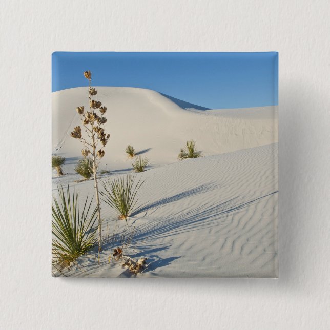Tvärgående dyner, Yucca, skuggor Knapp (Framsida)