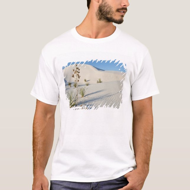 Tvärgående dyner, Yucca, skuggor T-shirt (Framsida)