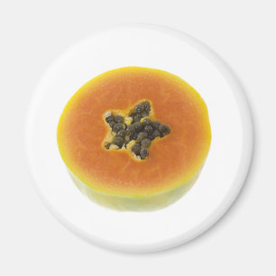 Tvärsnitt av en papaya magnet