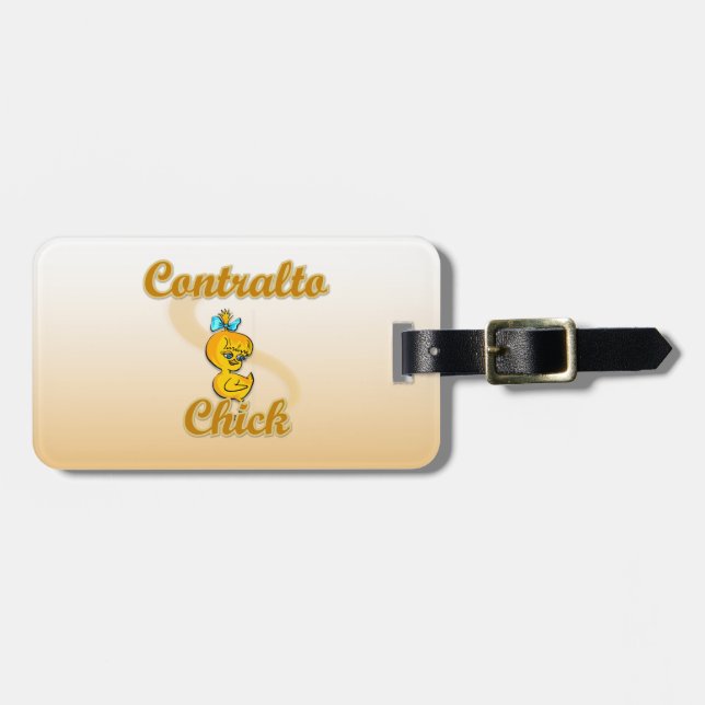 Tvärtemot Chick Bagagebricka (Horisontell Framsida)