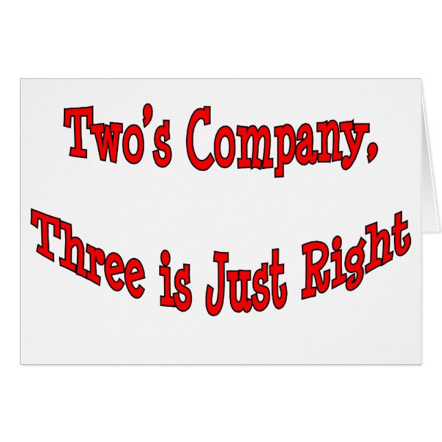 Tvås företag. hälsningskort (Framsidan Horizontal)