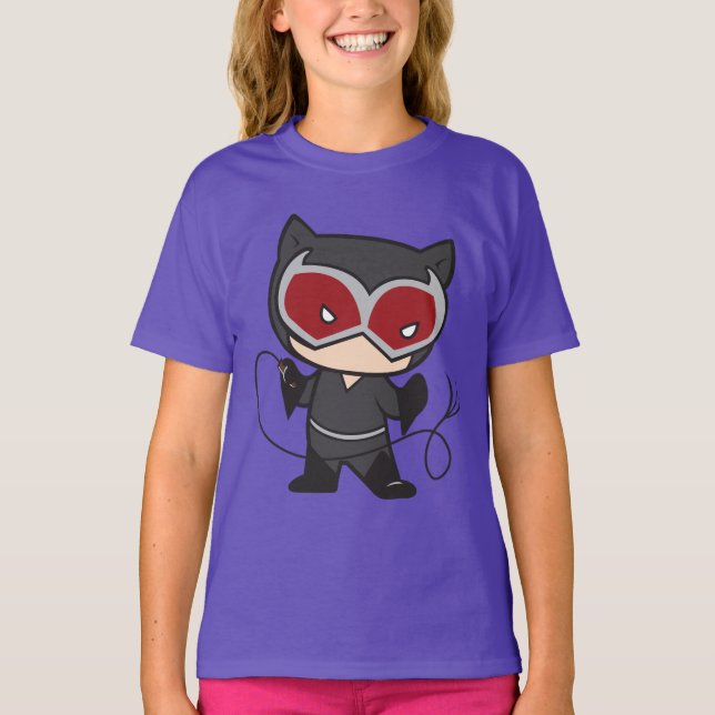 Tvåsidig Chibi Catshe T Shirt (Framsida)