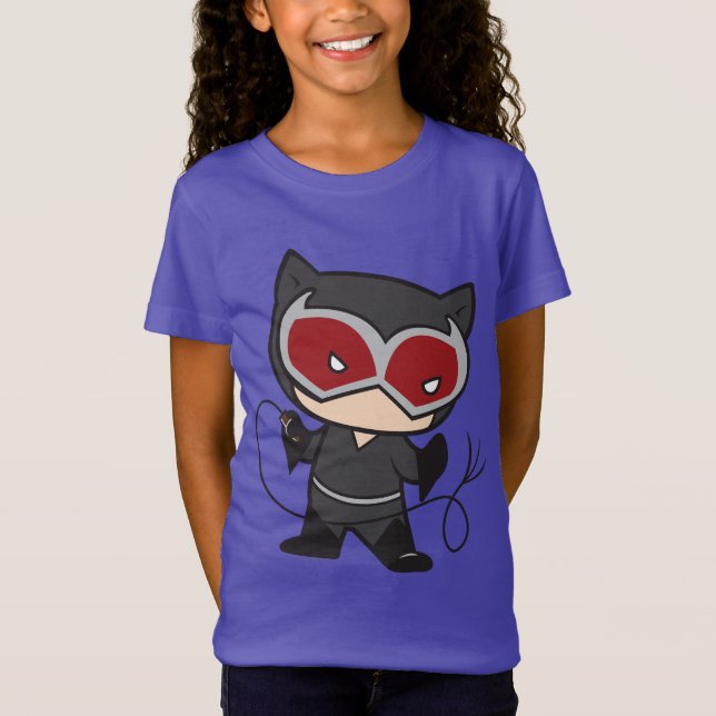 Tvåsidig Chibi Catshe Tee (Framsida)