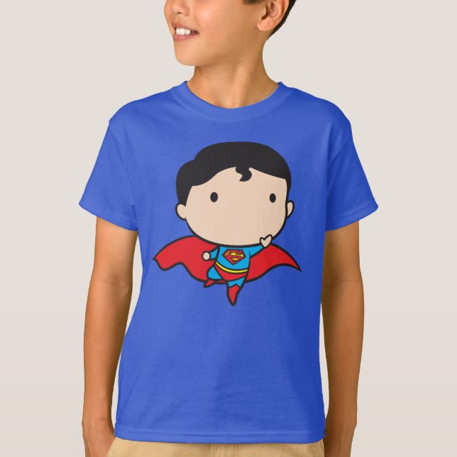 Tvåsidig Chibi Superman Tröja (Framsida)